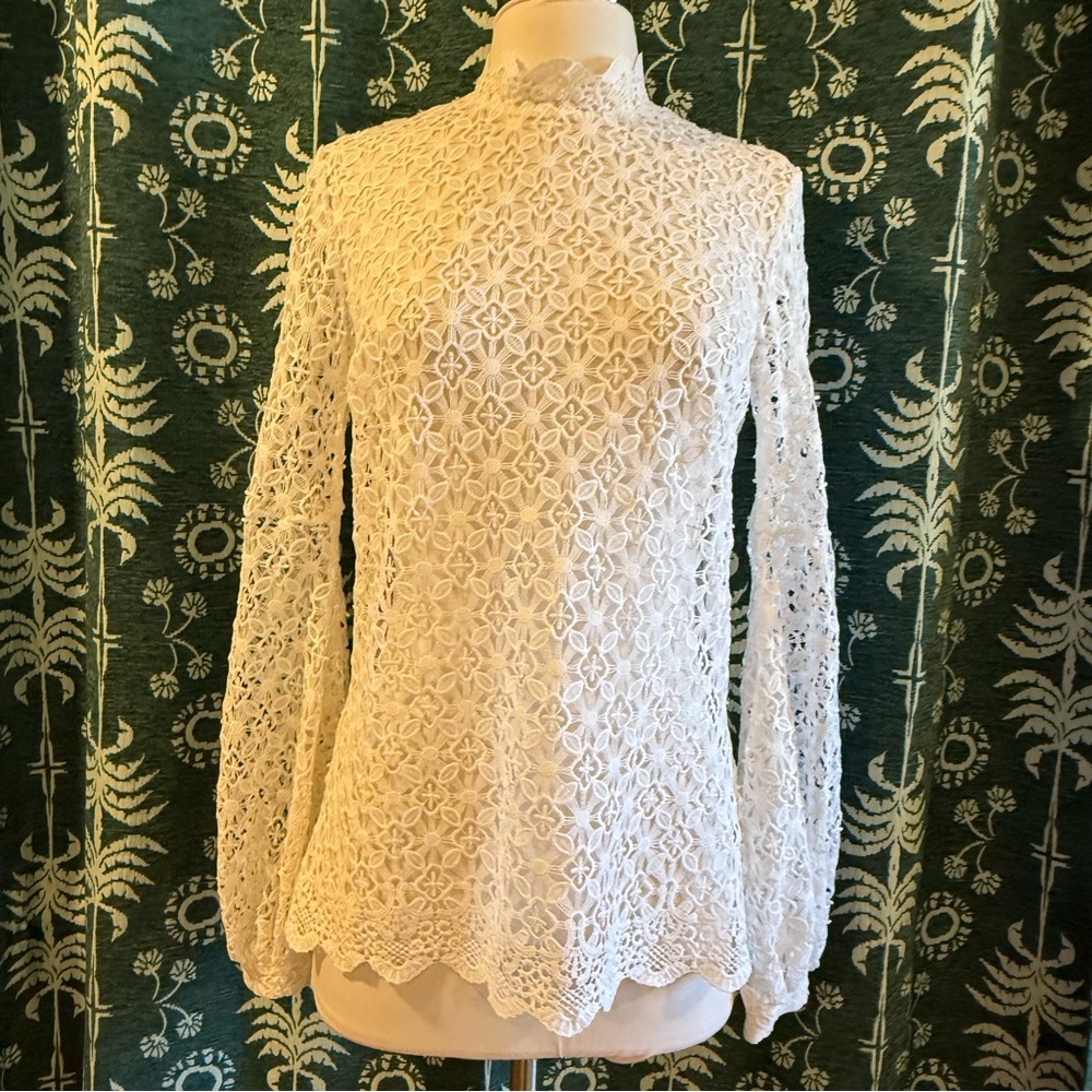 Express White Lace Top-Shell Only - Picture 15 of 15